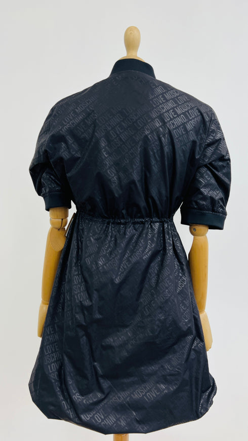 Abito corto nylon logato