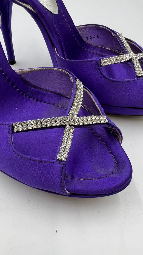 Dolce & Gabbana sandali con strass numero 37